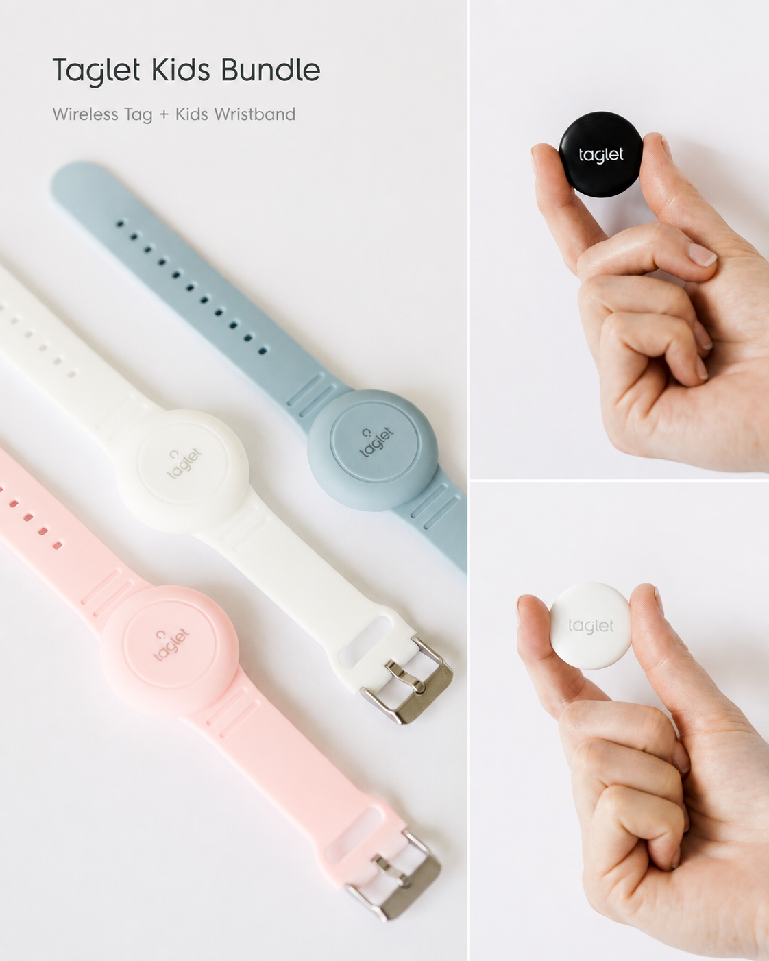 Taglet Kids Bundle (Wristband + Tag)
